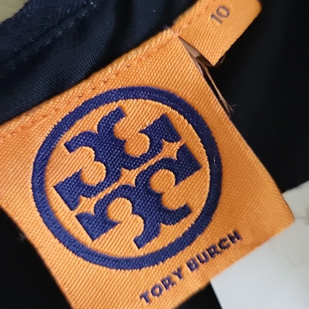 NWT Tory Burch Blue Silk Blend Dress Size 10